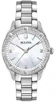 Ladies' Bulova Diamond Collection Gold-Tone Stainless Steel Diamond Accent Watch 98R228