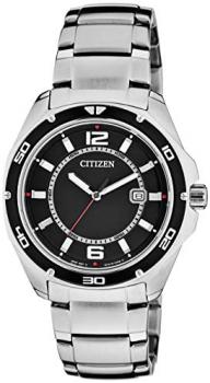 Citizen Black Dial Quartz Men's Watch BK2520-53E