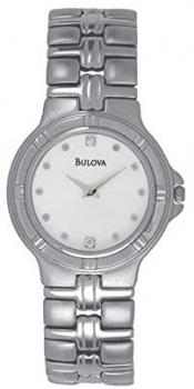 Bulova mens Stainless Steel Dress Watch 96D02