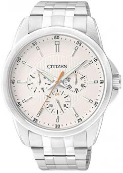 Citizen Classic Quartz White Dial Mens Watch AG8340-58A