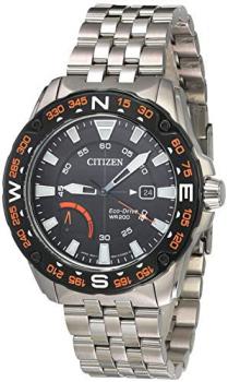 Citizen Watches AW7048-51E Eco-Drive Silver-Tone One Size