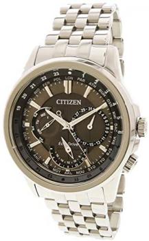 Citizen Men's Eco-Drive BU2021-51H Silver Stainless-Steel Japanese Quartz Dress Watch