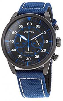 Citizen Black Dial Men's Chronograph Watch CA4215-39E