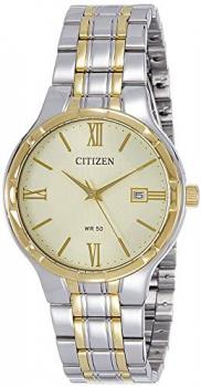 Citizen Quartz Champagne Dial Men's Watch BI5024-54P