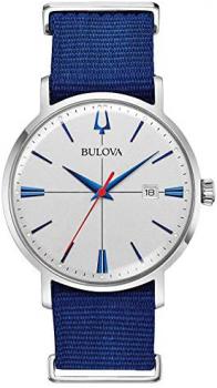 Bulova 96B313 Aerojet Men's Watch Blue 39mm Stainless Steel