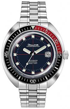 Men's Bulova Archive Series Devil Diver Oceanographer Special Edition Bracelet Watch 98B320