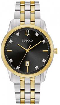Bulova Sutton - 98D165 Two-Tone Yellow One Size