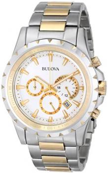 Bulova Men's 98B014 Marine Star Stainless Steel Chronograph Watch