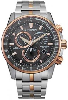 Men's Citizen Eco-Drive PCAT Perpetual Chrono A-T Two-Tone Watch CB5886-58H
