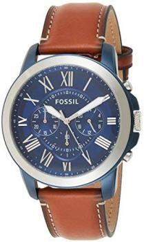 Fossil Men's Grant Stainless Steel Chronograph Quartz Watch