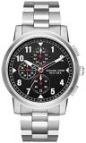 Michael Kors Men's Paxton Silver-Tone Watch MK8549