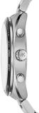 Michael Kors Men's Dane Quartz Stainless-Steel Strap, Silver, 22 Casual Watch (Model: MK8613)