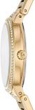 Michael Kors Women's Gabbi Gold Tone Stainless Steel Glitz Watch MK3985