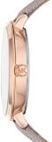 Michael Kors Women's Charley Rose Gold Leather Watch MK2794