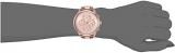 Michael Kors Women's Slater Quartz Watch with Stainless-Steel Strap, Rose Gold, 20 (Model: MK6521)