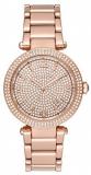 Michael Kors Women's Parker Pave Rose Gold Tone Stainless Steel Watch MK6511