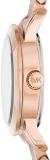 Michael Kors Women's Three Hand Rose Gold-Tone Stainless Steel Watch MK3530