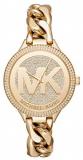 Michael Kors Women's Slim Runway Gold Tone Stainless Steel Watch MK3474