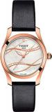 Tissot T-Wave White Mother of Pearl Diamond Dial Ladies Watch T112.210.36.111.00
