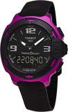 Tissot T-Race Touch Aluminium Watch - Multi-Function Analog Digital Face with Light, Stopwatch Chronograph, Countdown Timer, Compass, Tide, Alarm, Perpetual Calendar, Dual Time Zones - T0814209705705