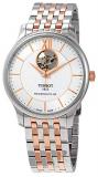 Tissot Tradition Silver Dial Two-Tone Men's Watch T063.907.22.038.01