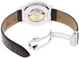 Tissot Heritage Navigator Silver Dial Brown Leather Mens Watch T0786411603700