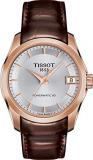 Tissot Couturier Automatic Silver Dial Ladies Watch T0352073603100