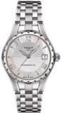 Tissot Lady 80 Automatic White Mother of Pearl Dial Stainless Steel Ladies Watch...