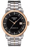 Tissot Men's T0864072205100 Luxury Analog Display Swiss Automatic Two Tone Watch