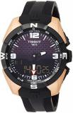 Tissot T-Touch Black Dial Silicone Strap Men's Watch T0914204720700