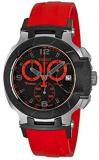 Tissot Men's T0484172705702 T-Race Two-Tone Stainless Steel Watch with Red Rubber Band