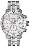 Tissot PRS 200 Stainless Steel Two Tone Chronograph Mens Watch T0674172203101