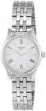 Tissot Tradition Thin White Dial Ladies Stainless Steel Watch T0630091101800
