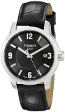 Tissot Men's T055.410.16.057.00 PRC 200 Analog Display Swiss Quartz Black Watch