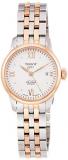 Tissot Le Locle Silver Diamond Dial Automatic Two Tone Ladies Watch T41.2.183.16