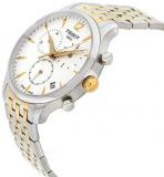 Tissot T-Classic Tradition Two-Tone Chronograph Men's Watch T0636172203700