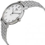 Tissot Men's Quartz Watch with Stainless-Steel Strap, Silver, 18 (Model: T1094101103200)