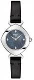 Tissot Femini-T Mother of Pearl Dial Ladies Black Leather Watch T113.109.16.126.00