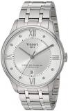 Tissot Mens Chemin Des Tourelles Swiss Automatic Stainless Steel Dress Watch (Model: T0994071103300)