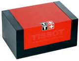 Tissot V8 T106.417.16.057.00 Black Leather Analog Quartz Men's Watch
