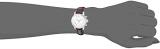 Tissot Women's PRC 200 Stainless Steel Swiss-Quartz Watch with Leather Calfskin Strap, Brown, 16 (Model: T0552171603301)