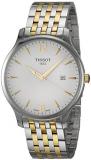 Tissot Mens Tradition Swiss Quartz Stainless Steel Dress Watch (Model: T0636102203700)