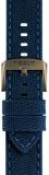 Tissot Men's Chrono XL Blue Fabric Stainless Steel Watch T1166173705701