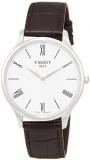 Tissot Men's Tradition 5.5 Brown Leather Strap Watch T0634091601800
