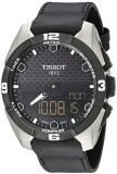 Tissot Men's T091.420.46.051.00 'T Touch Expert' Black Dial Black Leather Strap Multifunction Swiss Quartz Watch