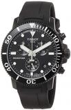 Tissot Men's Black Ion Seastar 1000 Chronograph Watch T1204173705102