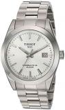 Tissot Mens Gentleman Swiss Automatic Stainless Steel Dress Watch (Model: T1274071103100)
