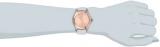 Invicta Women's 15151 "Angel" 18k Rose Gold Ion-Plated Stainless Steel and White Leather Watch