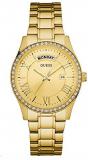 Guess Women's Quartz Watch with Stainless Steel Strap, Gold, 20 (Model: W0764L2)
