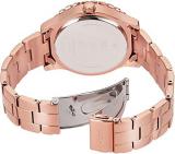 Guess Women's Quartz Watch with Stainless Steel Strap, Gold, 22 (Model: W0623L2)